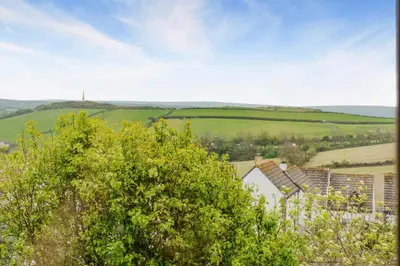a view of the countryside from the top of a tree at 2 Bed in Padstow oc-p00385 in Padstow