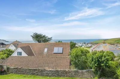 a roof of a house with two windows on it at 4 Bed in Padstow oc-p00401 in Padstow