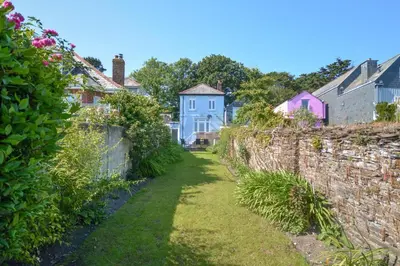 a street in a village with houses at 2 Bed in Padstow oc-p00632 in Padstow
