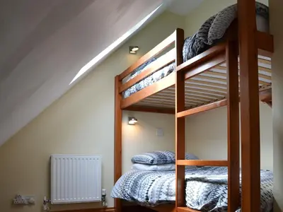 a bunk bed room with two bunk beds at Sea Shells in Padstow