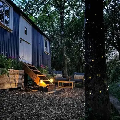 Cornwall Woodland Shepherd's Hut - Dennis Hut