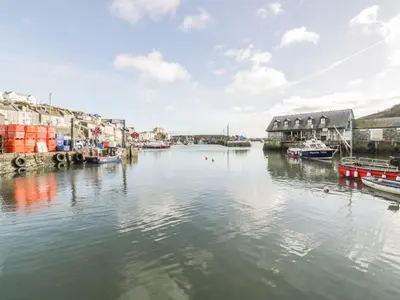 a body of water with boats in it at Waverley in St Austell