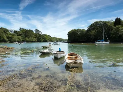 a group of boats sitting in the water at 1 Bed in Helston oc-bbird in Saint Martin