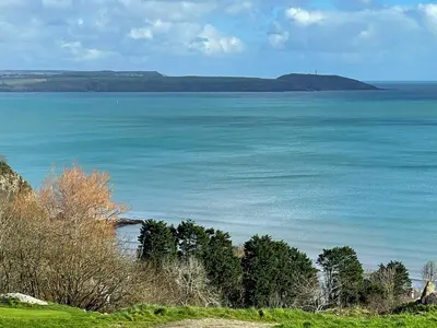 a view of a large body of water at The Beach Retreat in Porth