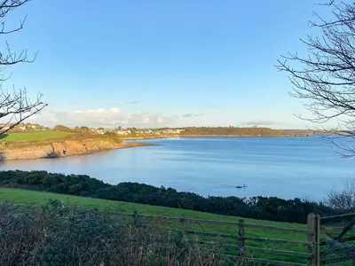 a view of a large body of water at Chy Morvoren in Falmouth
