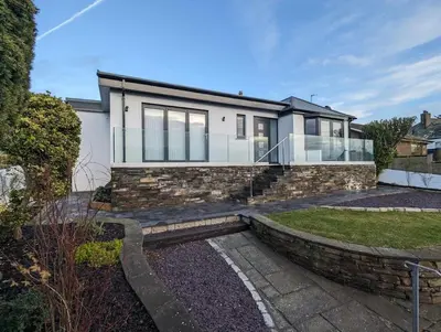 an image of a house at Truckle - Treknow, Tintagel - Bungalow in North Cornwall (Sleeps 5 - 7) in Treknow