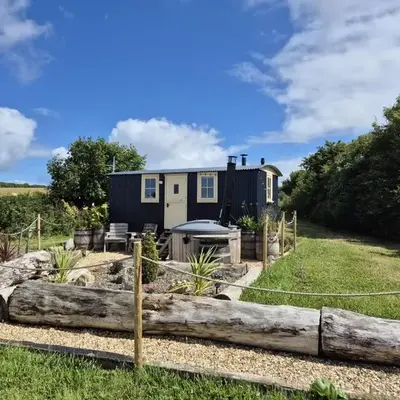 Shepherds haven hut Near Padstow