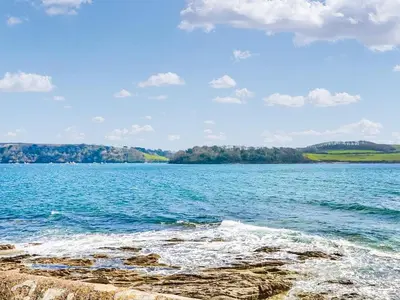 a view of a large body of water at Bessborough in Saint Mawes