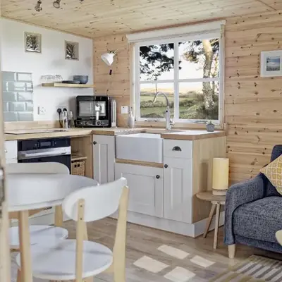 Scandi Cabin On A Hill