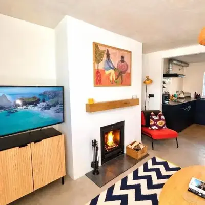 Palms 1 Log Burner Private Courtyard Parking Central Newquay