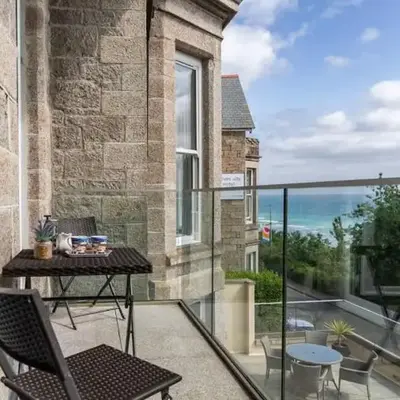 Porthminster View Luxury Sea Views Balcony