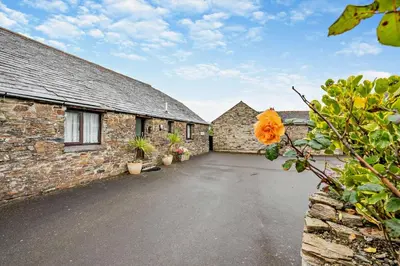 an image of a garage in a stone house at 2 Bed in St. Merryn oc-w29716 in St Merryn