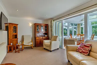 a living room with a couch and chairs at 2 Bed in Ruan High Lanes oc-r29865 in Ruan Lanihorne