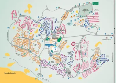a map of the city of dubrovincialolis at Perranporth Coastal Retreat- Sleeps8 in Perranporth