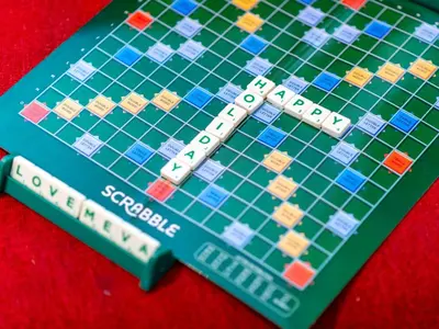 a board game with the words cooperative learning on it at Apartment Jetty Cottage by Interhome in Mevagissey