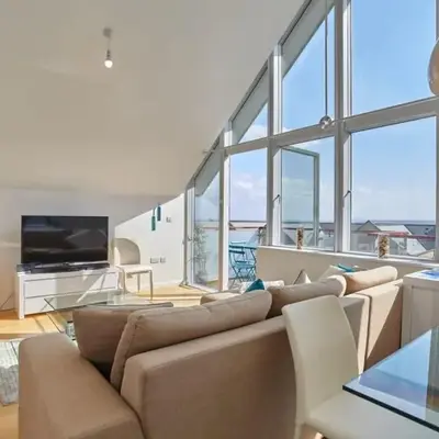 Stunning Apartment Balcony Sea Views St Ives