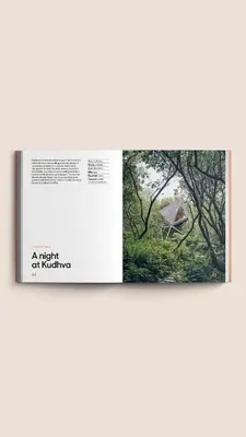 a book of photographs of a night at kichen at Kudhva 3 in Treknow