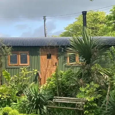 Lovely Shepherds hut near St Ives Cornwall