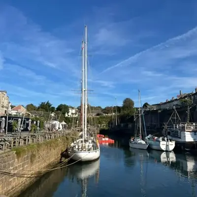 Stunning seaside cottage Charlestown harbour