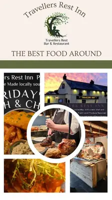 a collage of pictures of a chef preparing food at Shepherds Hut in Mawgan Porth