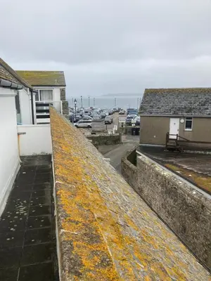 a view from the roof of a building at 45 st Nicholas Court in St Ives