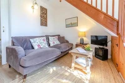 a living room with a couch and a table at 2 Bed in St. Martin oc-b33429 in Saint Martin