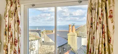 a large window with a view of the ocean at 4 Bed in St. Ives oc-t33609 in St Ives