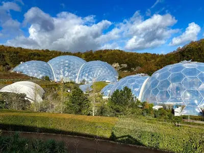 a group of glass domes in a garden at 4 Bed in St. Austell oc-t32965 in St Austell