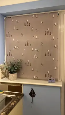 a wall in a kitchen with animals on it at Dunes View - Atlantic Bay in Perranporth