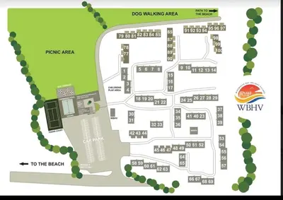a map of the location of puerto vallarta mexico at Chalet 18 Widemouth Bay Holiday Village in Bude