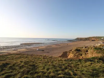 a beach on the coast of ireland at Swallows Nest in Launceston
