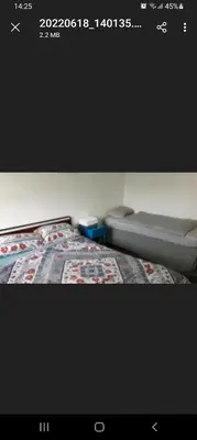 a picture of a bed in a room at Blue Room Hostel Newquay in Newquay