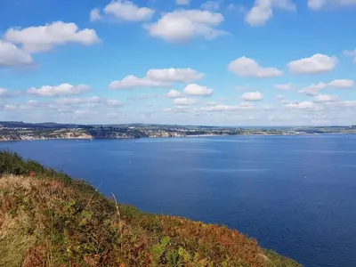 a view of a large body of water at Robin Hill in St Austell