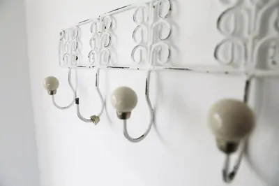 a group of headphones hanging on a wall at Northlight, Port Isaac Bay Holidays in Port Isaac