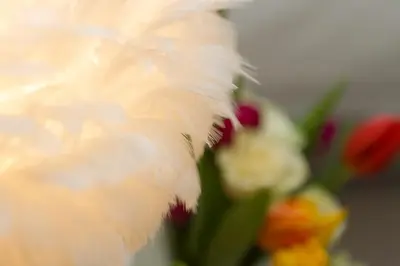 a bunch of white flowers in a vase at The Sanctuary in St Ives