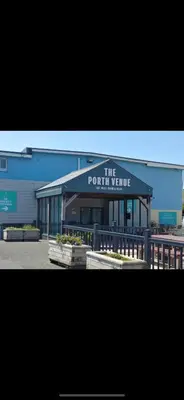 a building with a sign that reads the point value at Newquay Caravan, Newquay Bay Resort Jetts View 104 in Newquay