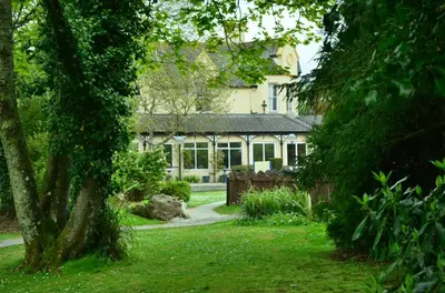 a house with a garden in front of it at 24 Strawberry Hill, Tolroy Manor in Hayle