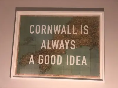 a sign that saysouncil is always a good idea at Marners Rock No 3 in Fowey